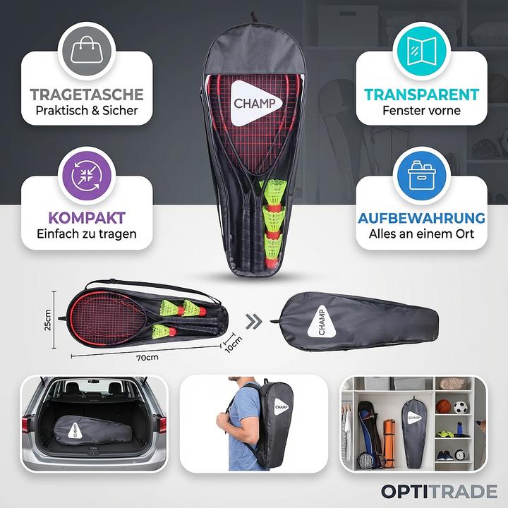 Image du produit Champ Speed Badminton Set