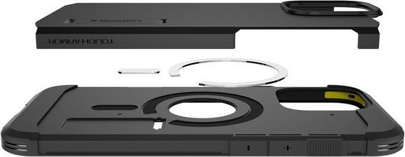 Produktbild Spigen Tough Armor MAG iPhone 16 Pro MagSafe czarny/black ACS08146 (Apple iPhone 16 Pro)