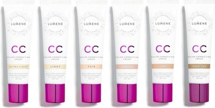 Produktbild Lumene CC Cream 6-in-1 Semi-Matte SPF20 Vegan - Neu (#4 Tan)