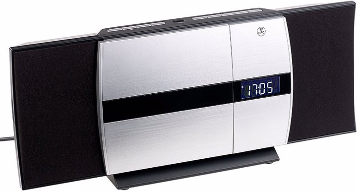 Produktbild Auvisio Vertikale Stereoanlage mit Bluetooth (Bluetooth, WLAN, 2x 5 W)