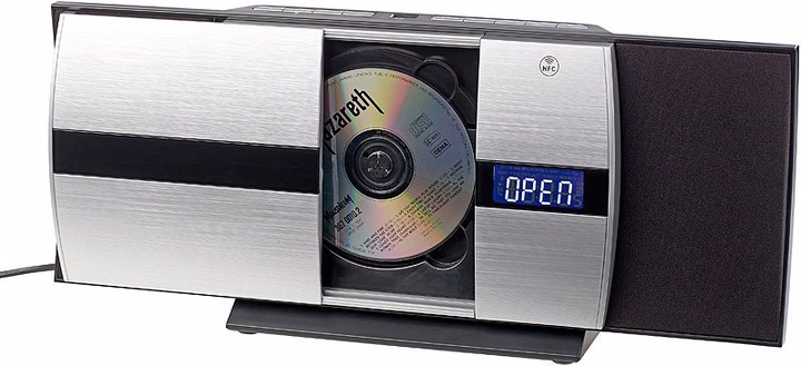 Produktbild Auvisio Vertikale Stereoanlage mit Bluetooth (Bluetooth, WLAN, 2x 5 W)
