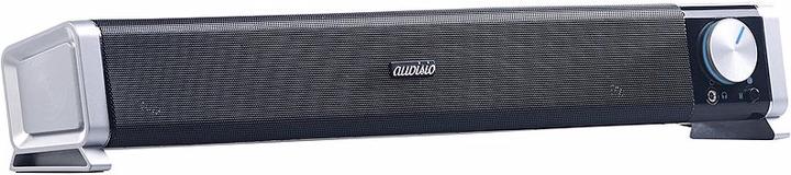 Actual product image Auvisio 2 times: 2.1 soundbar with external subwoofer