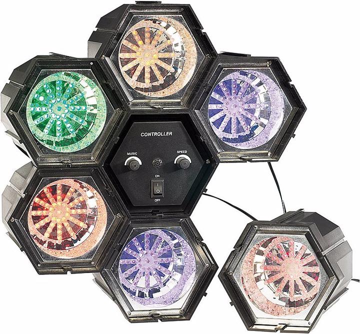 Produktbild Lunartec 6-Kanal Lichtorgel mit Klang-Steuerung