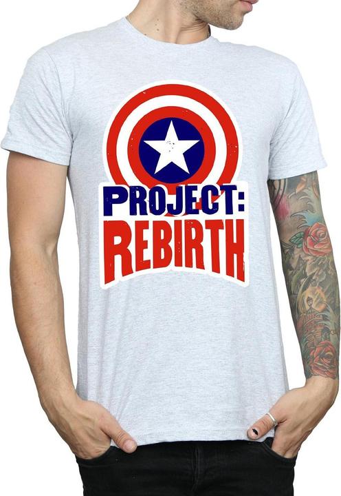 Produktbild Captain America Projekt Rebirth TShirt (S)