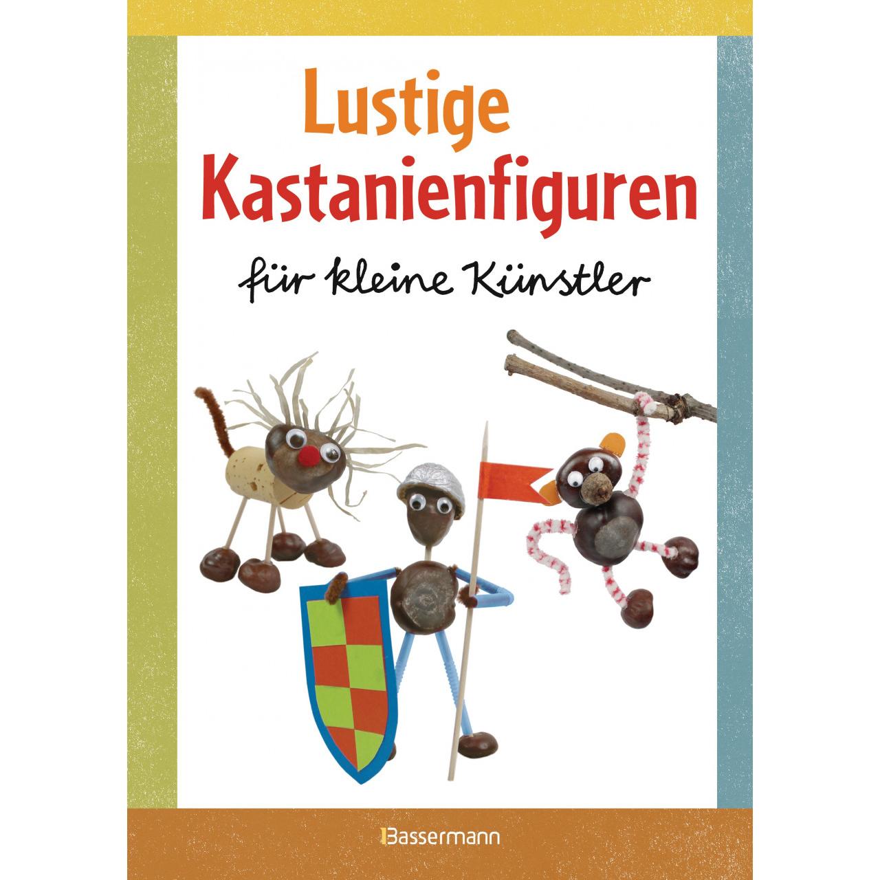 Lustige Kastanienfiguren für kleine Künstler, Kinderbücher von Norbert Pautner