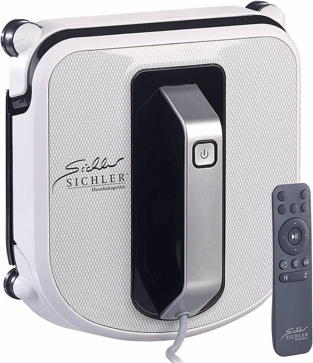 Image du produit Sichler Robot laveur de vitres professionnel avec nettoyage par vibrations et télécommande