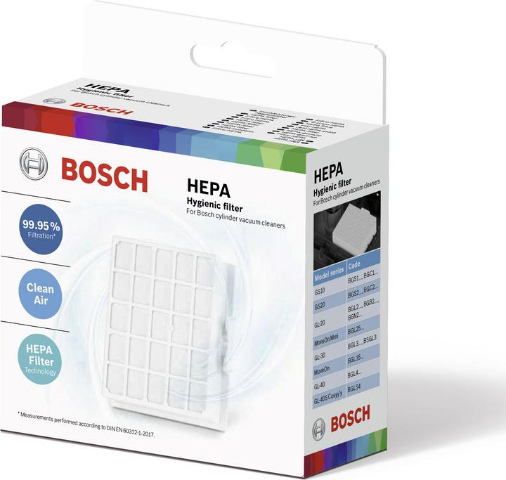 Produktbild Bosch Hausgeräte Filter HEPA