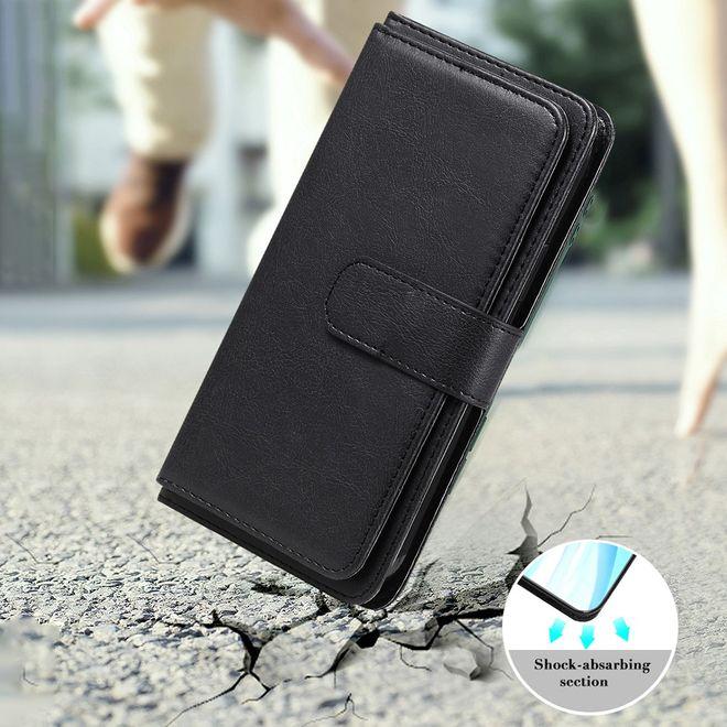 Produktbild MU Style Kunstleder Portemonnaie Hülle mit Standfunktion (Samsung Galaxy S22+)