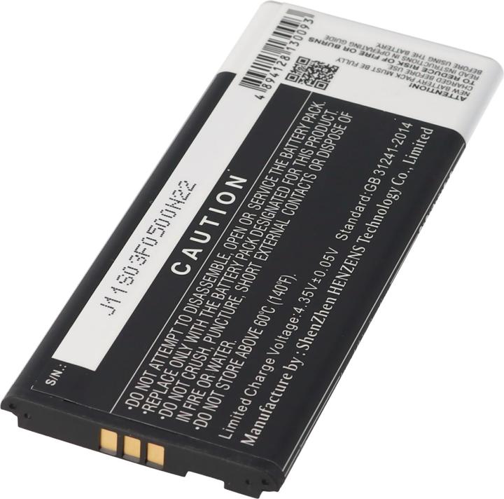 Actual product image AccuCell Akku Microsoft Nokia Lumia 640 Dual SIM