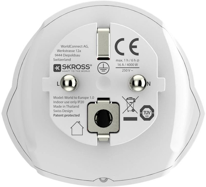 Productafbeelding Skross Combo World - India