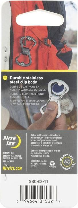 Actual product image Nite Ize Key Carabiner S-Biner Ah