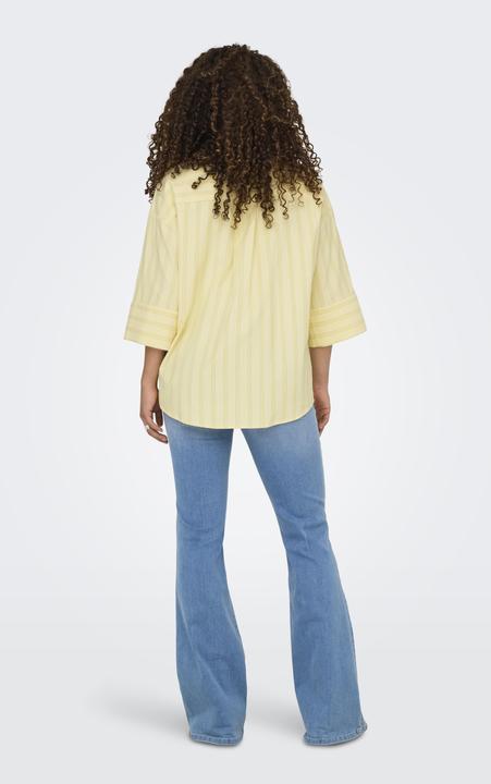 Immagine prodotto JdY Locker geschnitten Hemdkragen Ärmelbündchen mit Knopf Weite Ärmel Hemd Hemd (L)