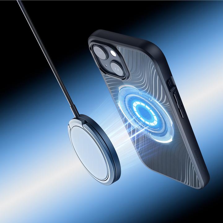 Produktbild Dux Ducis Armored case for iPhone 15 Plus with MagSafe Aimo Mag - black (Apple iPhone 15 Plus)