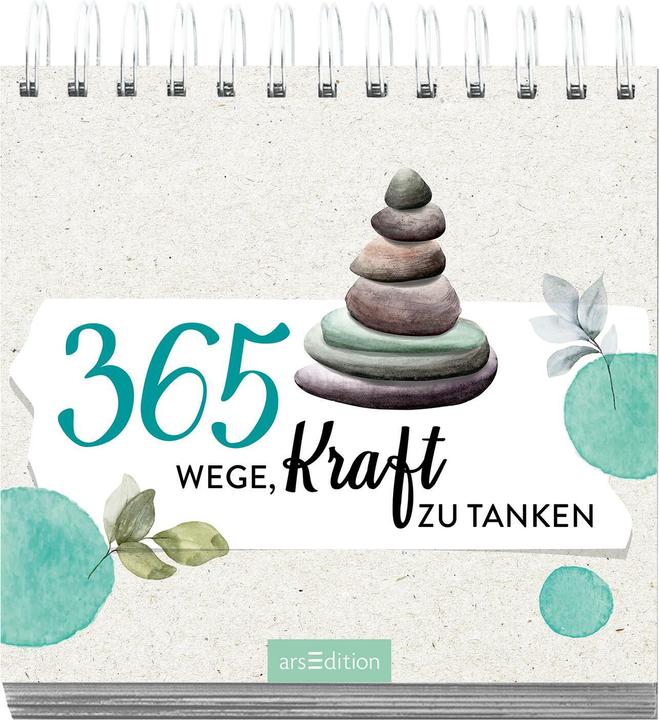 Actual product image Aufsteller 365 Wege, Kraft zu tanken (German, 2024)