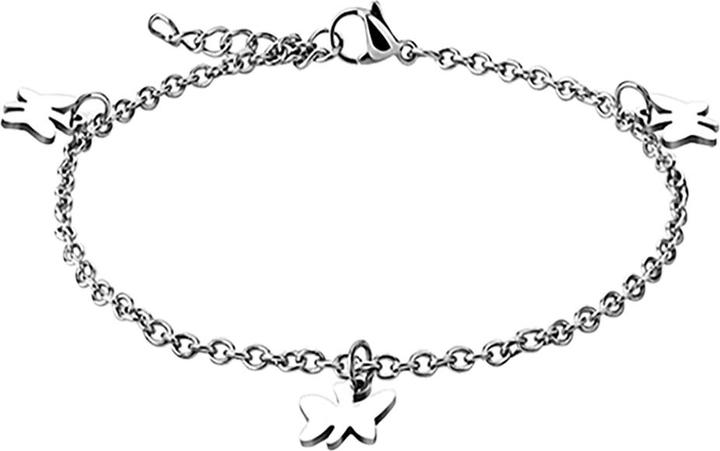 Immagine prodotto Star Piercing Collana in argento con farfalle (Acciaio chirurgico 316L)