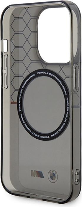 Produktbild BMW Etui BMHMP14XHGPK iPhone 14 Pro Max 6.7" szary/grey hardcase Pattern MagSafe (Apple iPhone 14 Pro Max)