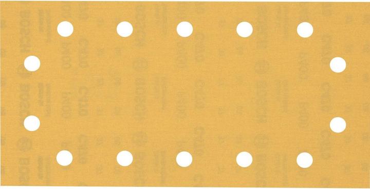 Actual product image Bosch Professional Zubehör Expert C470 Sandpaper with 14 holes for orbital sander, 115 x 230 mm, G 400, 50 pcs. (400)