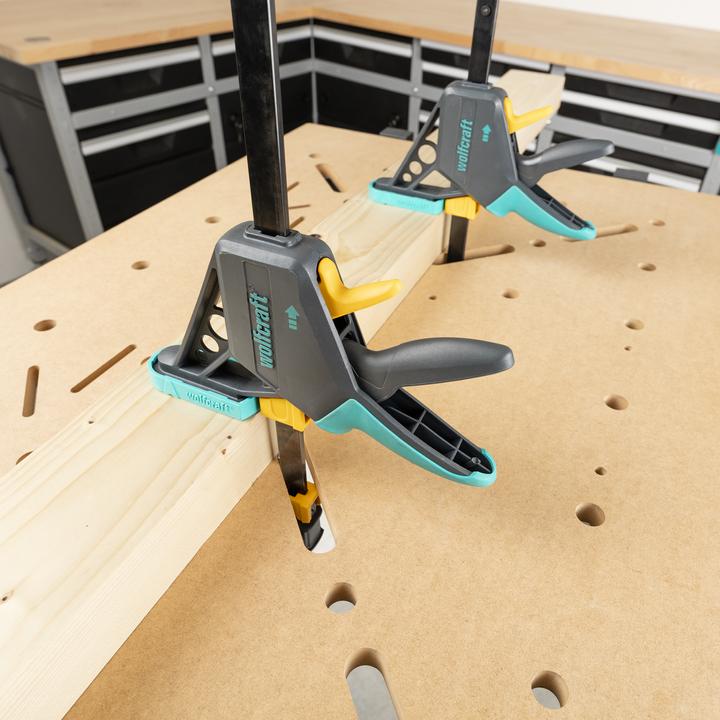 Produktbild wolfcraft Einhandzwinge EHZ „PRO“ 100/150 mm (150 mm)