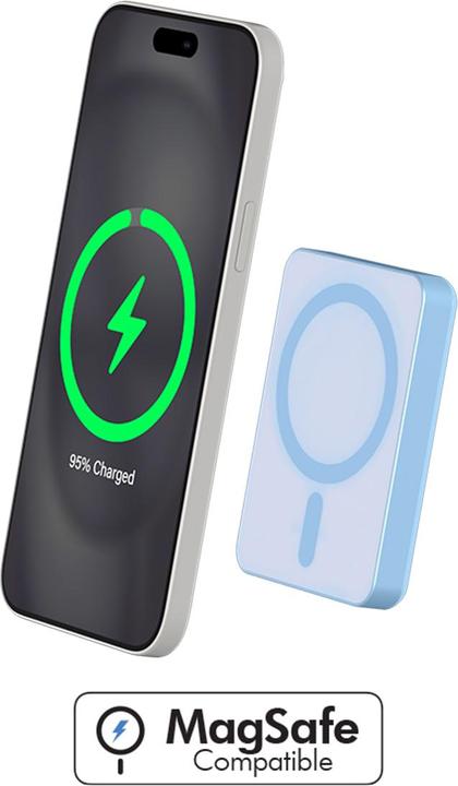 Actual product image Force Power 5000mAh MagSafe Powerbank (5000 mAh, 15 W, 18.50 Wh)