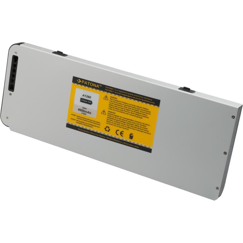 Patona 2180 (6 cubicoli, 4600 mAh), Batteria per notebook, Grigio