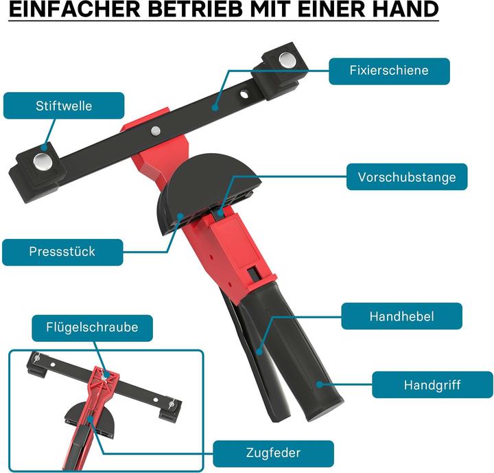 Actual product image Wiltec Hand tube bending machine (32 mm)