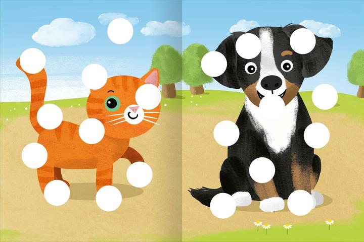 Actual product image My puzzle stickers - Farm