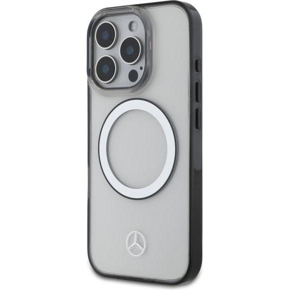 Thumbnail - Mercedes MEHMP16L23HUOKC iPhone 16 Pro 6.3" transparent hardcase Printed logo MagSafe (Apple iPhone 16 Pro), Smartphone ...