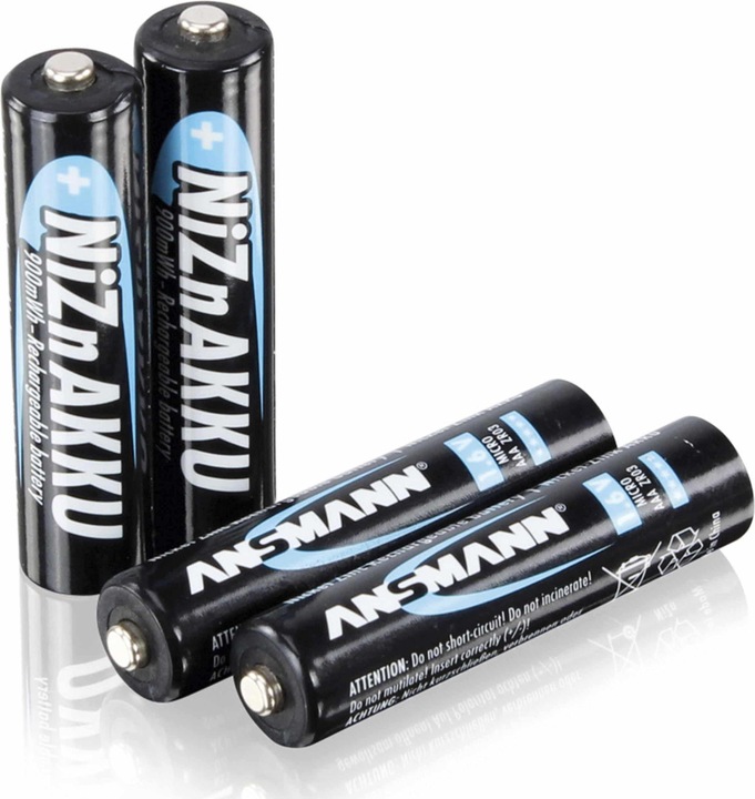 Image du produit Ansmann Pile NiZN (4 pcs, AAA, 550 mAh)