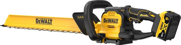 Produktbild DeWalt 18V Akku-Heckenschere, 60cm inkl. 1x 5Ah (Akkubetrieb)