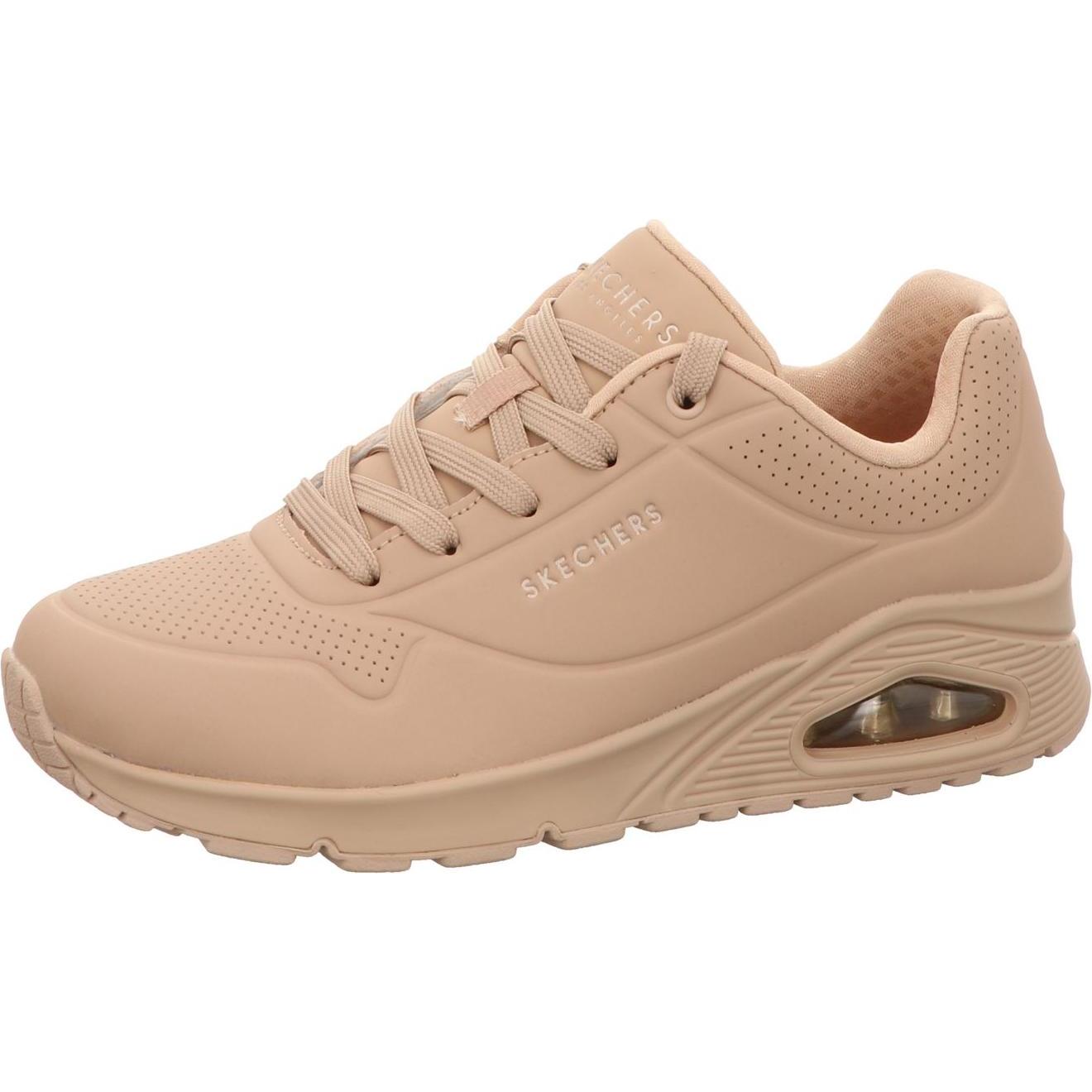 Skechers, Damen, Sneaker, Damen Schnürschuhe 73690, Beige, (40)