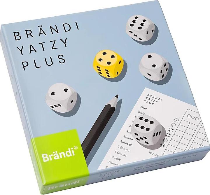 Brändi Yatzy Plus (English, French, German, 2 - 4 Players)