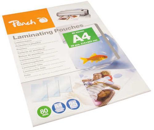 Actual product image Peach Ppr080-02 (A4, 25 pcs., 80 µm)