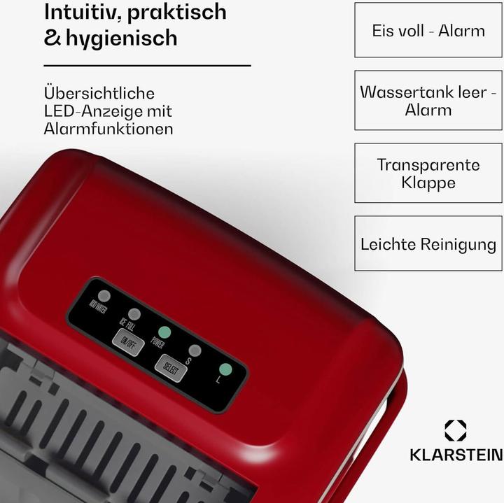 Produktbild Klarstein Eiswürfelmaschine