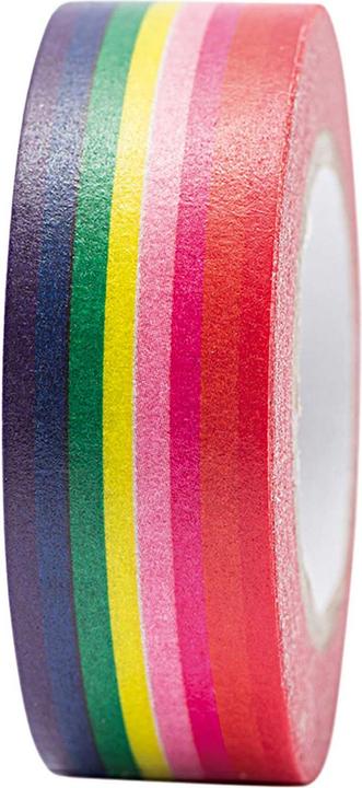 Rico Design Washi Tape Magical Summer 1.5 cm x 10 m, rainbow