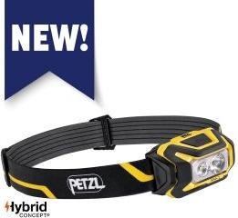 Produktbild Petzl ARIA 2 Kopflampe Schwarz/gelb (450 lm)