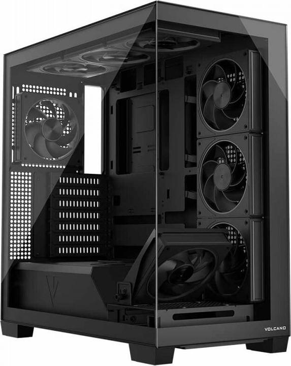 Actual product image Modecom Computergehäuse VOLCANO STELLAR ARGB MIDI 8F (Mini-ITX, mATX, ATX)