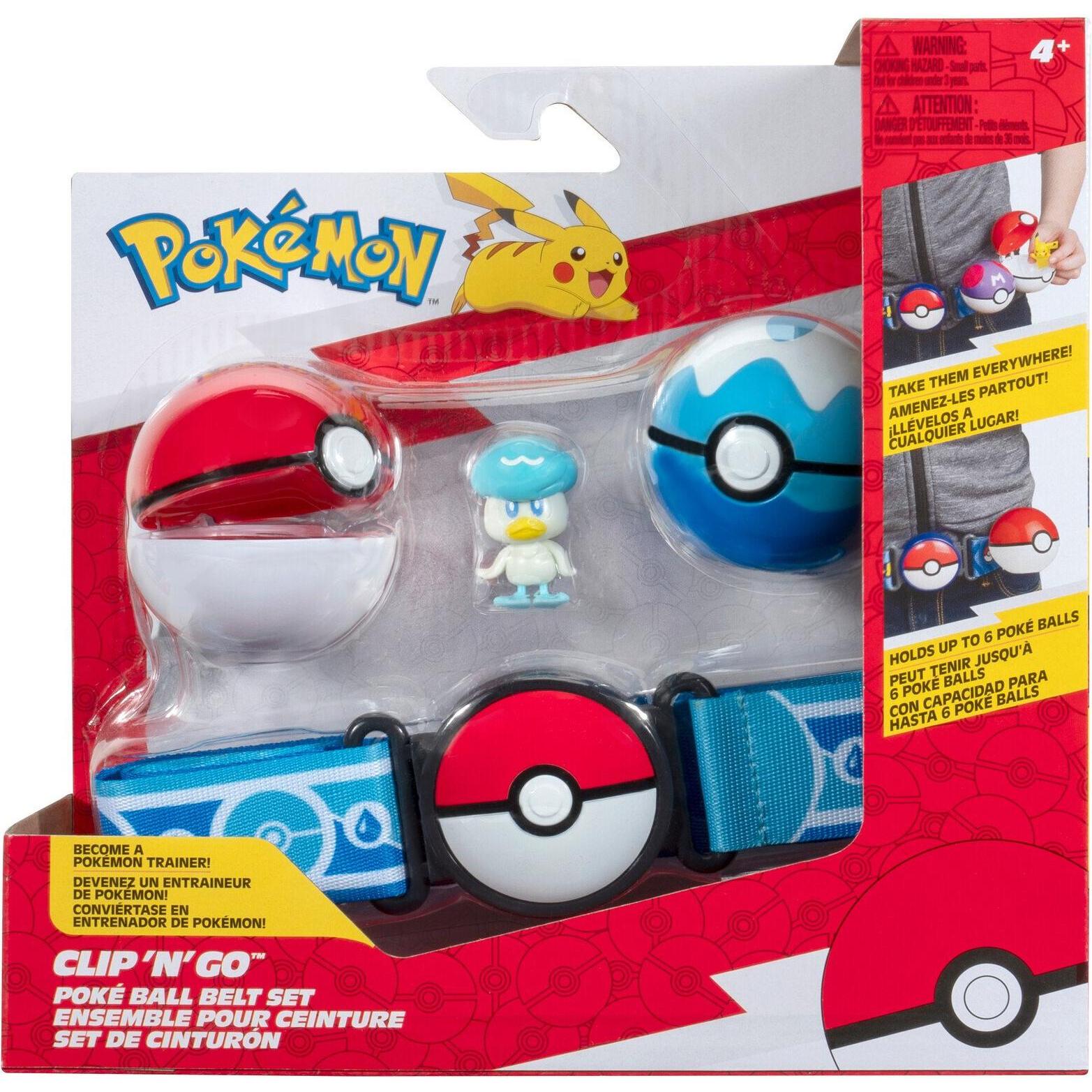 Pokémon Pokemon - POKEMON CLIP N GO BELT SET ASS. (95283-16) (95283-16)