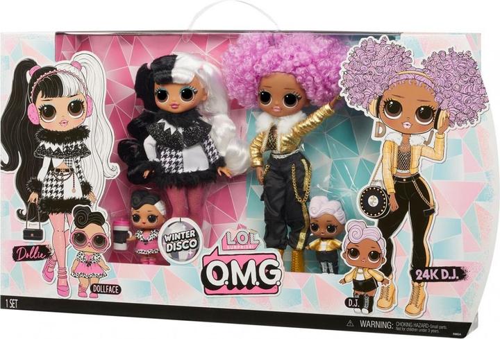Actual product image MGA L.O.L. Surprise OMG WinterDisco 2pak 426165