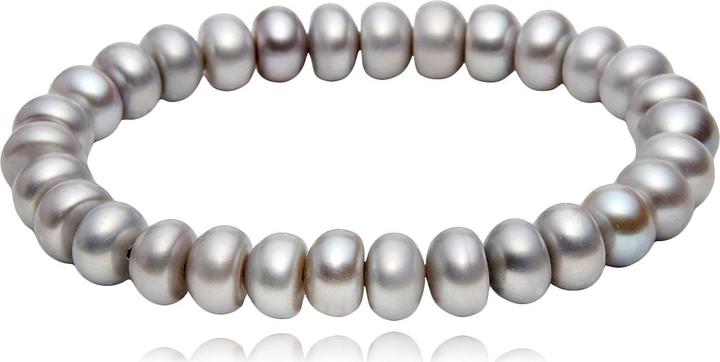 Immagine prodotto Leyda Bracciale con perline (19 cm, Pietra colorata)