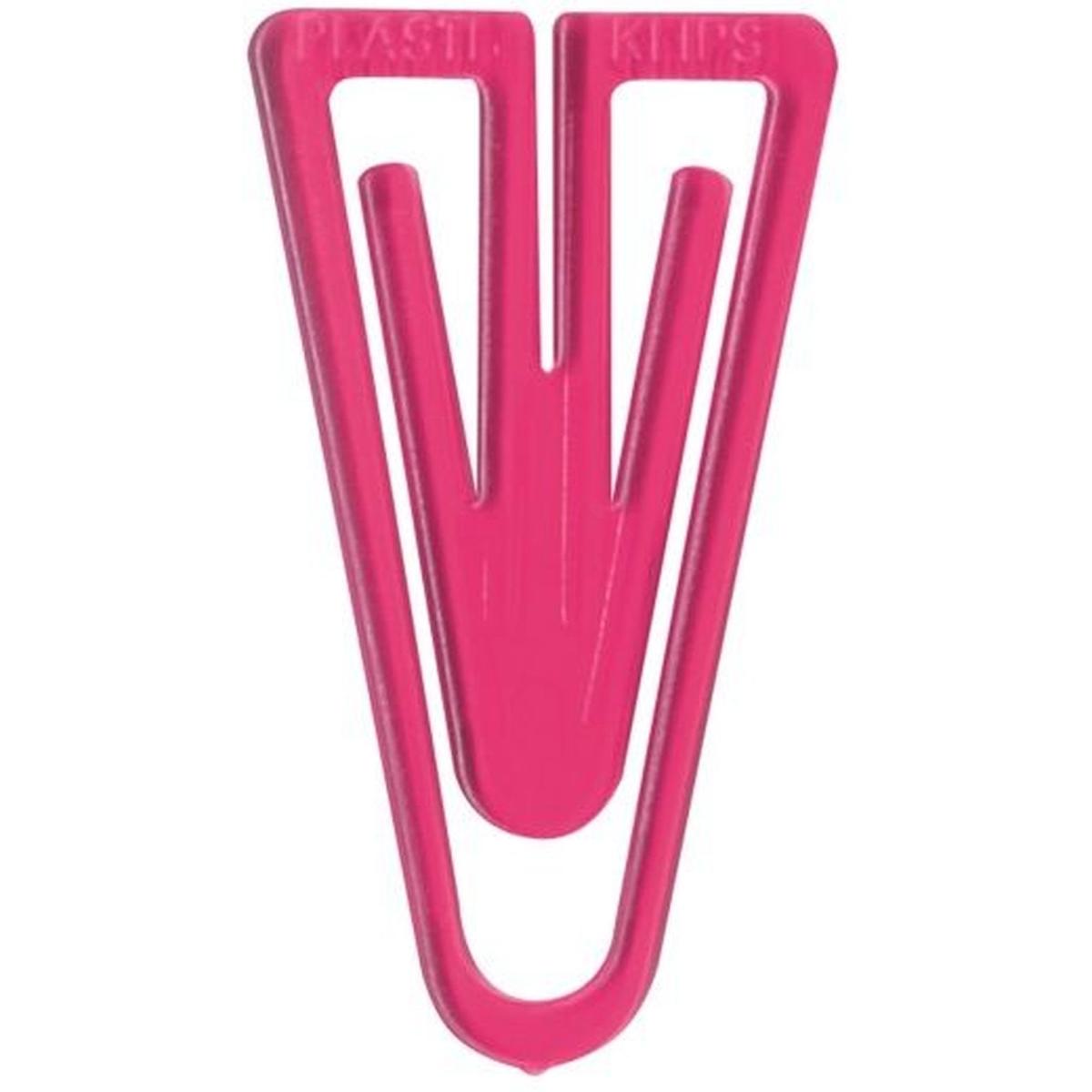 Laurel, Büroklammer, Büroklammern Super Plastiklips 110mm VE=1 Stück pastellpink (1 x)