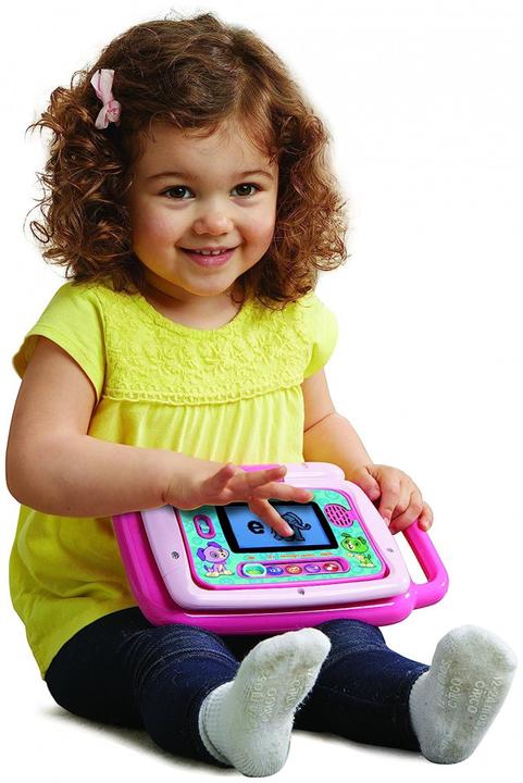 Produktbild VTech 600953 Leap Frog Kids 2 in 1 Touchscreen Activity and Music Laptop - Pink (English Version) 3+ (Englisch)