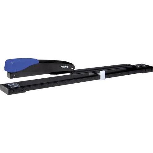 Office Depot, Heftgerät, Heftgerät 5989 Halber Streifen 20 Blatt Blau, Schwarz 24/6,26/6 (20 Blätter)