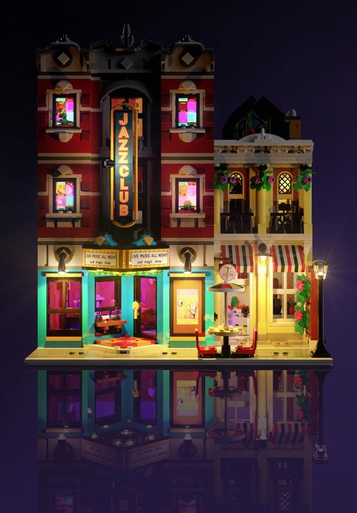 Produktbild Light my bricks LMB 2.0 LED Licht Set für LEGO® 10312 Jazzclub