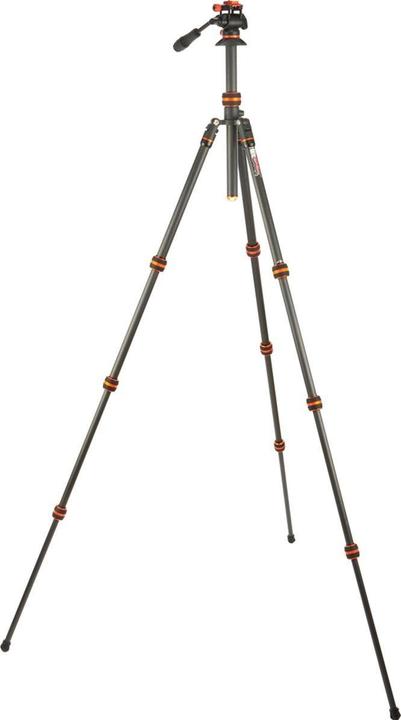 Actual product image 3 Legged Thing Punks Billy 2.0 with Airhed Trinity Zwart/Oranje (Carbon)