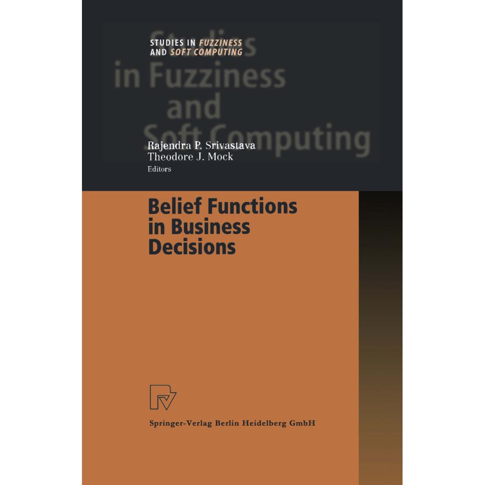 Belief Functions in Business Decisions, Fachbücher