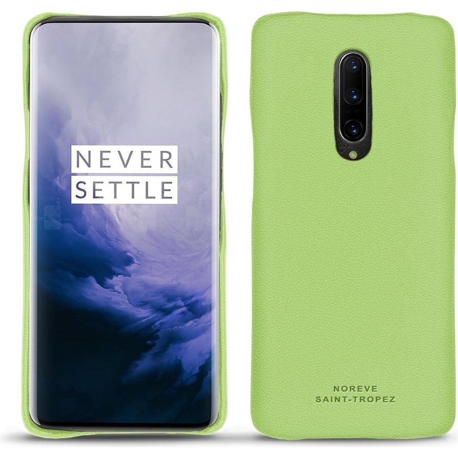 Thumbnail - Noreve Lederschutzhülle (OnePlus 7 Pro), Smartphone Hülle, Grün