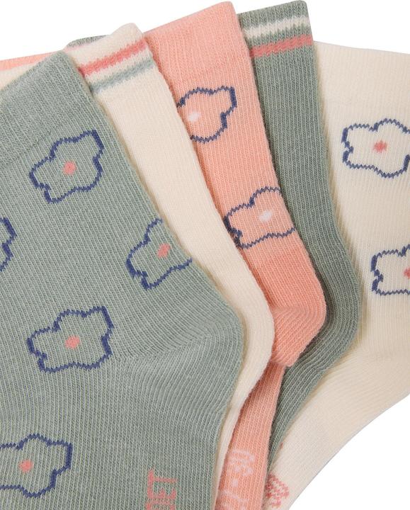 Produktbild Vertbaudet 5er-Pack Mädchen Socken Blumen (5er Pack, 27, 30)