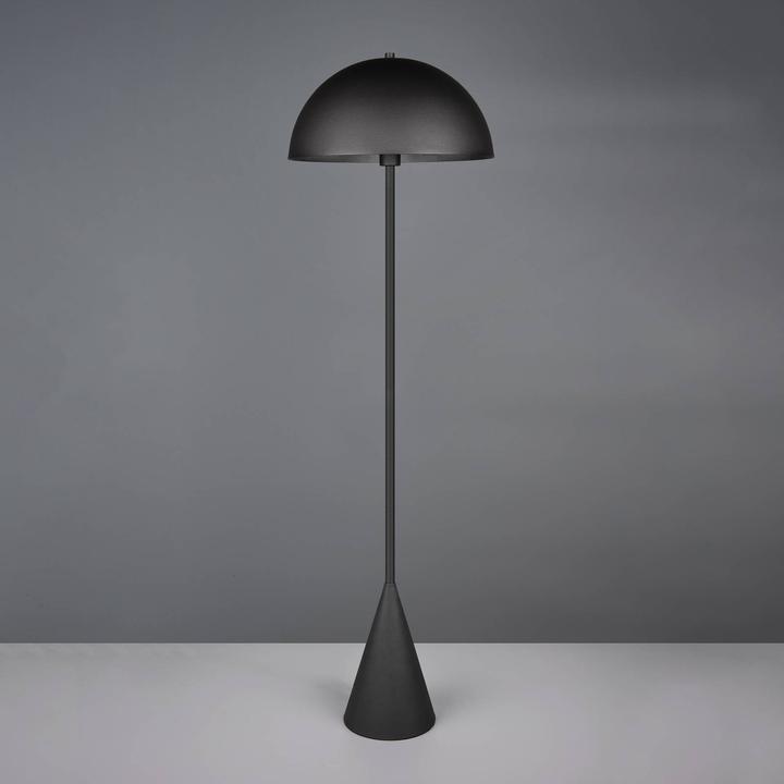 Actual product image Trio ALFIE - Vloerlamp - Zwart mat - excl. 1x E27 4,9 W - Voetschakelaar - GO Green (E27)