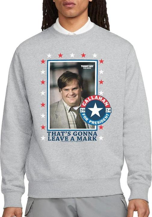 Actual product image Unisex Adult Callahan For President 2024 Sweatshirt (L)