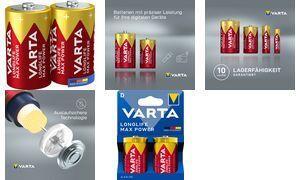 Immagine prodotto Varta Longlife Max Power D 2er Bli (2 pz., D, 16500 mAh)